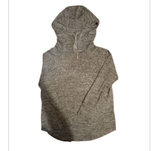 Mossimo Supply Co. Lightweight Heathered Gray Hoodie Sweatshirt